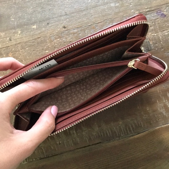 Kate Spade Neda Wallet Chester Street port brown - Picture 5 of 8